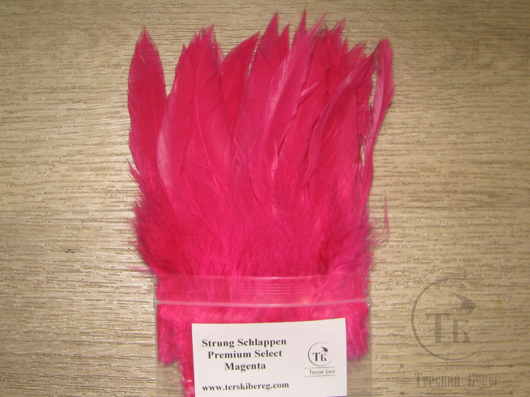 Перо петуха Strong Schlappen Premium Select Magenta