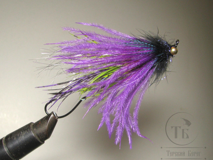 Муха интрудер ( 6 ) Purple Ostrich