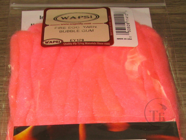 Пряжа для имитации икры Fire Egg Yarn Bubble Gum Wapsi