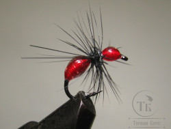 Муха муравей Ant Scud ( 16 ) Red Epoxy Kumho Scud № 16