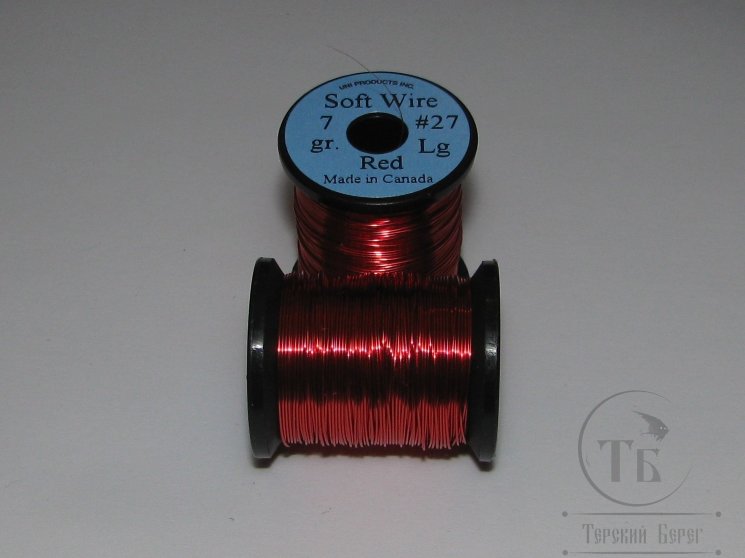 Проволока мягкая Soft Wire 7/10 gr # 27 Lg Red UNI
