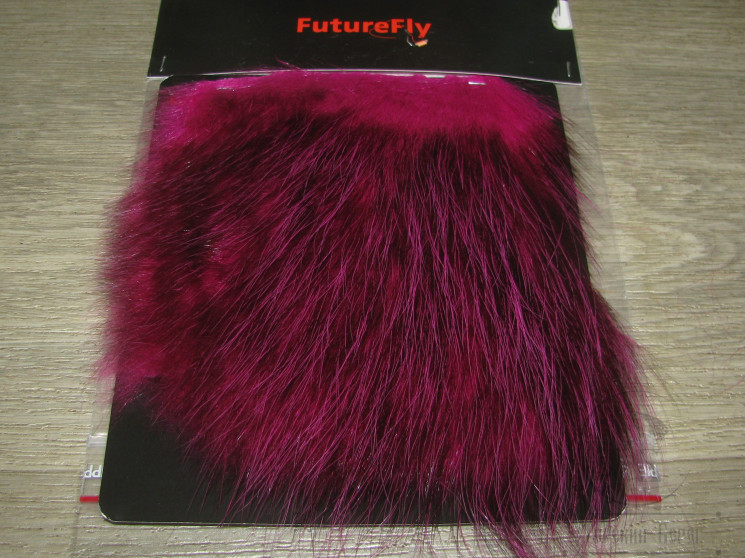 Мех опоссума American Opossum Magenta Future Fly
