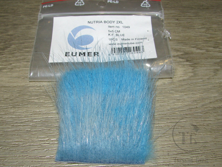 Мех нутрии голубой / Nutria Body KF Blue HL 5 x 5 EUMER