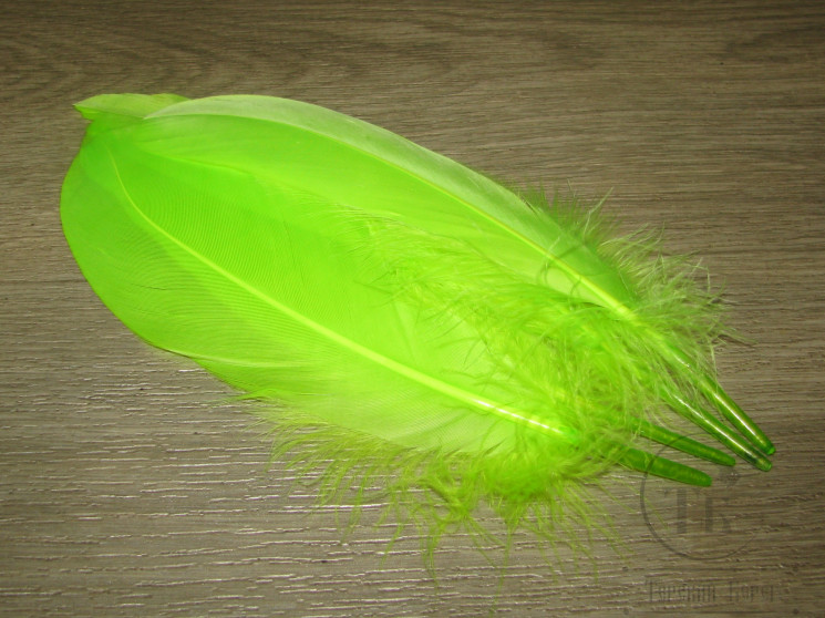 Goose Shoulders Fl. Chartreuse ( 2 пары ) Терский берег