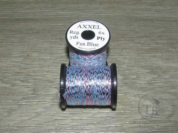 Плетеный люрекс UNI AXXEL 6 x ply Fuc Blue