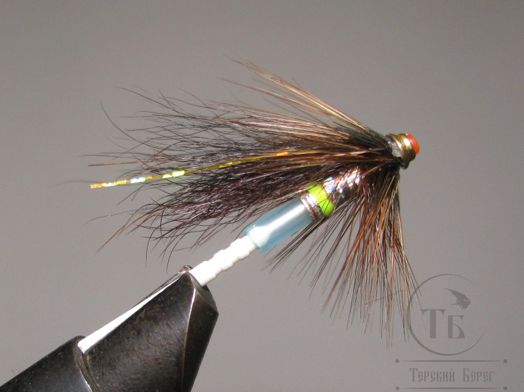Муха лососёвая Turbo July 3/4 inch ( 4 ) Brown Pahtakorva пластик 3/4
