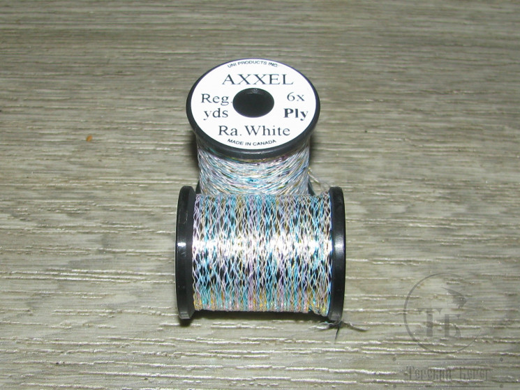 Плетеный люрекс UNI AXXEL 6 x ply Ra. White