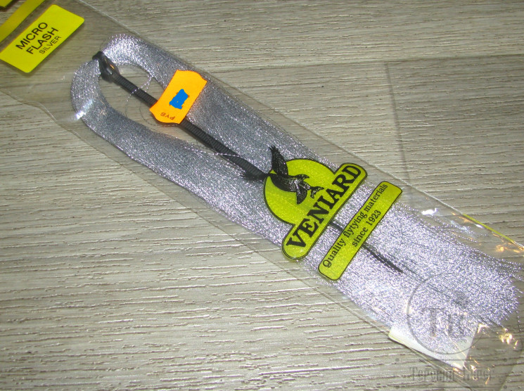 Крученый люрекс Micro Flash Silver Veniard