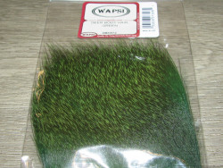 Мех оленя Deer Body Hair Green Wapsi
