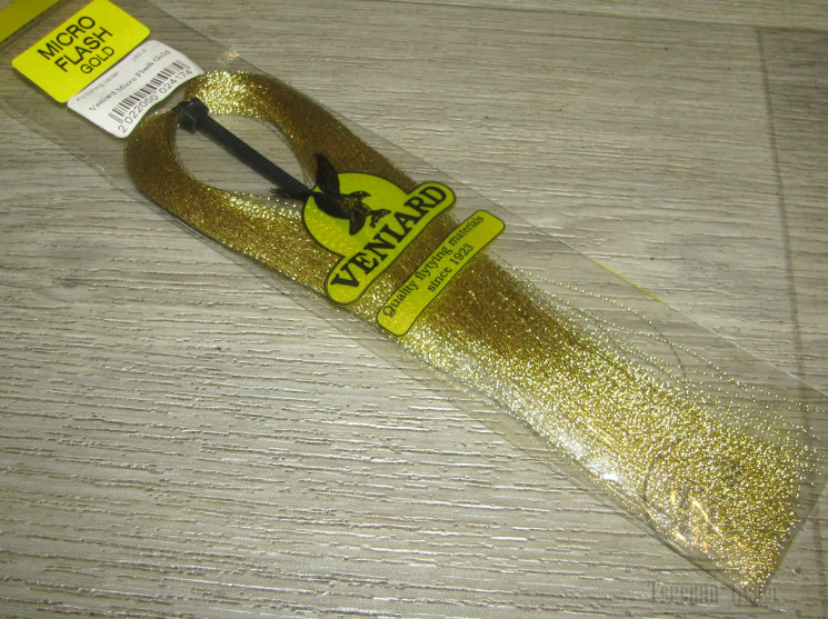 Крученый люрекс Micro Flash Gold Veniard