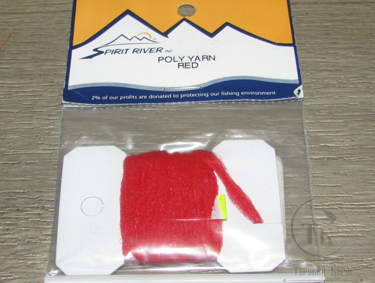 Полипропиленовая пряжа Polypro yarn Red Spirit River