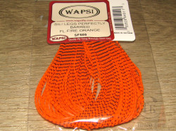 Силиконовые ножки Sili Legs Perfectfly Barred Fl. Fire Orange Wapsi