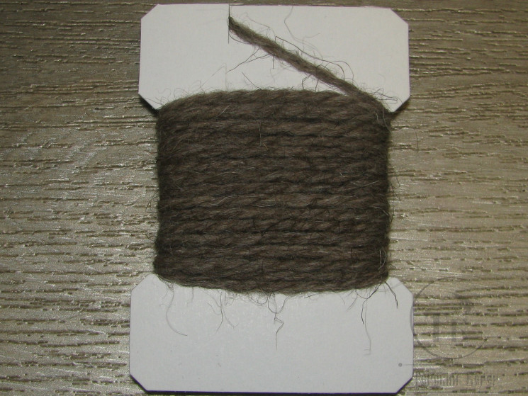 Шерстяная пряжа Wool Natural Mix Yarn Md Dun 5м. 