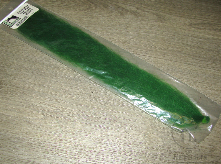 Мех яка Saltwater Yak Hair Ocean Green Hareline 31 см.