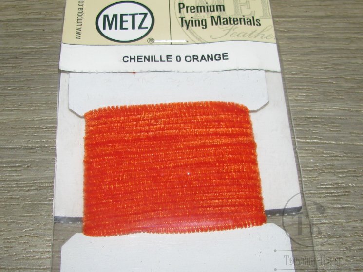 Chenille 0 Orange Metz