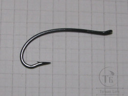 Крючок лососёвый одинарный Partridge Bartleet Supreme Black Salmon № 2 ( 1 шт )