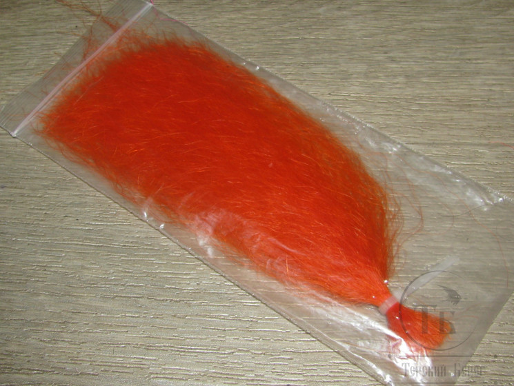 Мех яка Saltwater Yak Hair Orange 13 см.