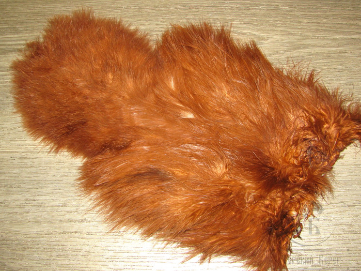 Куриная шкура Spey Soft Hackle Chickabou White Brown Whiting