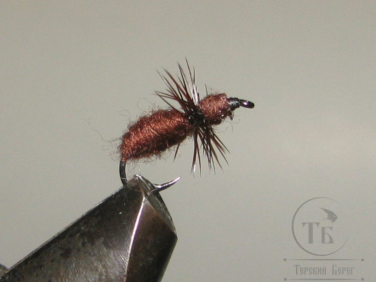 Муха муравей Ant Dif. ( 13 ) Dubb. Brown Kumho Dry № 14
