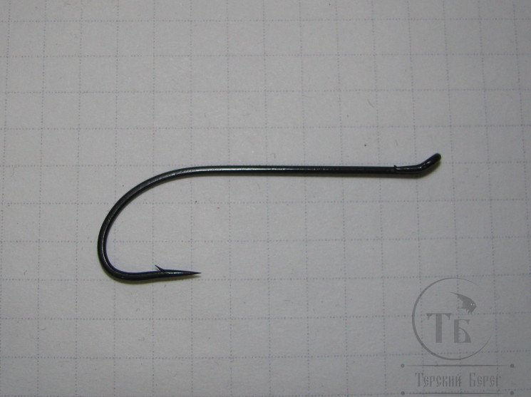 Крючок лососёвый одинарный  Mustad 80500 № 2/0  ( 10 шт)