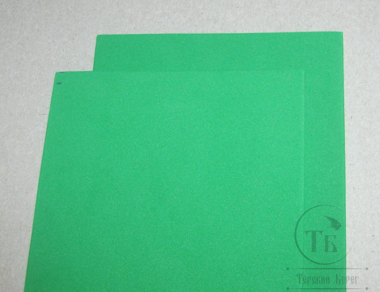 Пенка Thin Fly Foam 2 mm Greenlander (ярко зелёный) Терский Берег