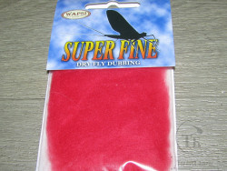 Даббинг Superfine Dry Fly Dub Red Wapsi / Metz