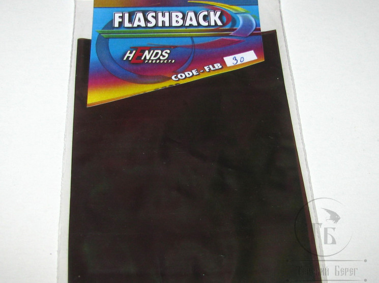 Материал для крылышек тонкая пленка Flashback Black FLB-30 Hends