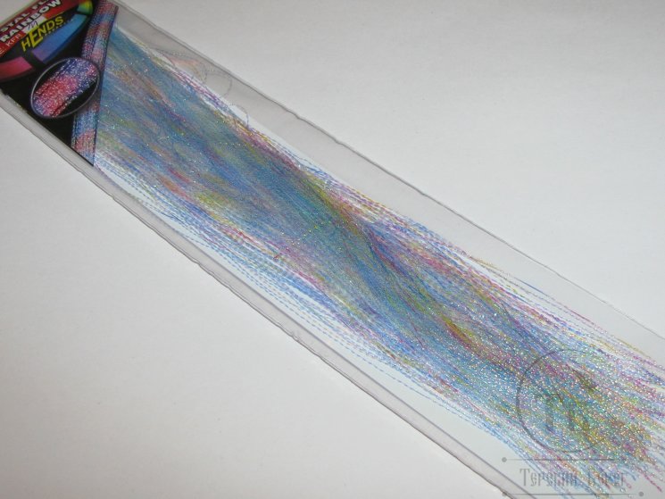 Крученый люрекс микс Krystal Flash Rainbow Blue KFR-11 Hends 