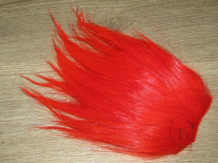 Мех овцы прямой алый Fur Sheep Scarlet
