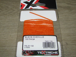Chenille Suede 1,5 mm. Orange Textreme ( 3 m )