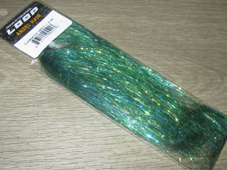 Плоский люрекс Angel Hair Clearwater Green 2,0g Loop