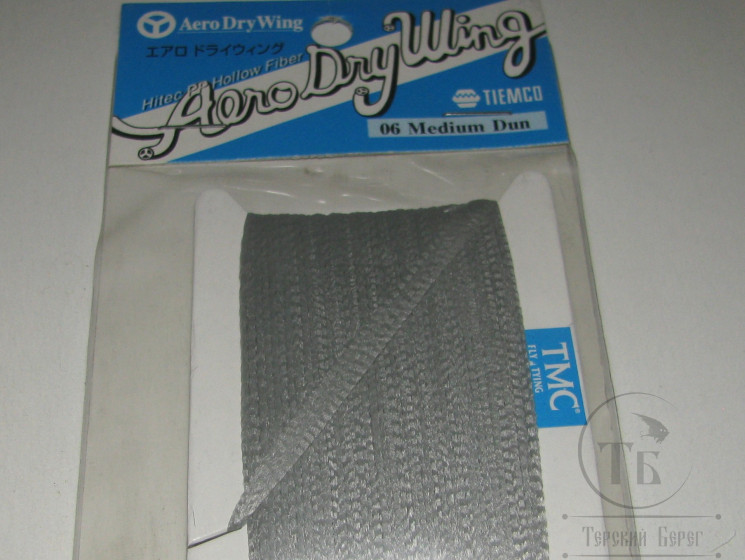 Волокно плавающее Aero Dry Wing Md Dun TIEMCO