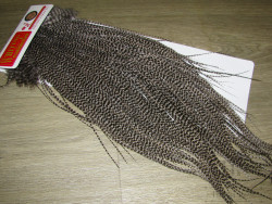 Седло Whiting Dry Fly Bronze Grizzly Dyed Md Dun
