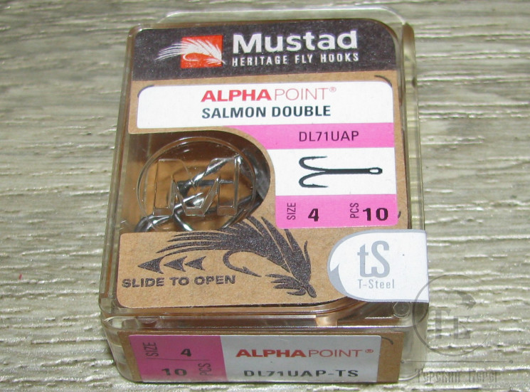Двойник Mustad Heritage DL71UAP - TS № 4 ( 10 шт. )