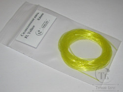 Silicone Thread Fl. Yellow D 0,6 mm