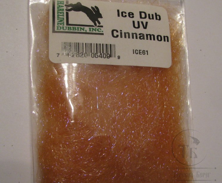 Ice dub Hareline UV Cinnamon