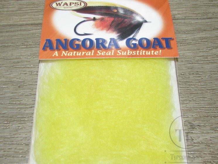Даббинг козы коричневый Angora goat dub  lt. yellow Wapsi