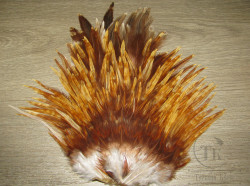 Седло петуха Indian Saddle Md Ginger Barred Variant Pr. 