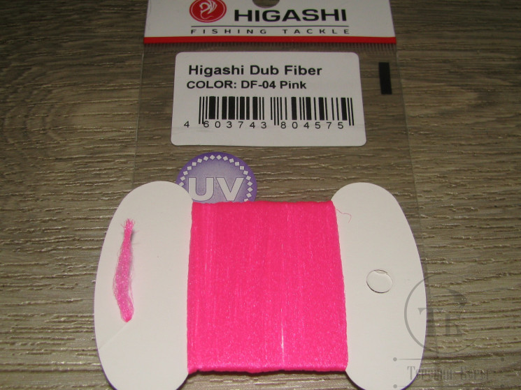 Cинтетическое волокно Dub Fiber DF04 UV Pink Higashi