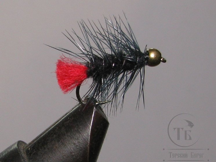 Муха  Red Tag ( 54 ) GH Plm Black № 12