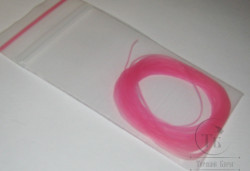 Silicone Thread Fl. Lt. Pink D 0,6 mm