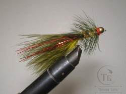 Муха Woolly Bugger  Olive № 12