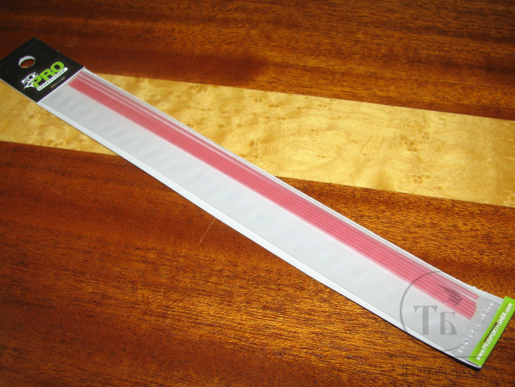 Пластиковая трубка Pro Classic Tube диаметр 1,4 mm 6 шт 200 mm Fl. Red Pro Sportfisher
