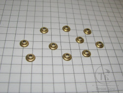 Турбо диск 5,0 х 2,0 мм 10 шт Brass Терский Берег