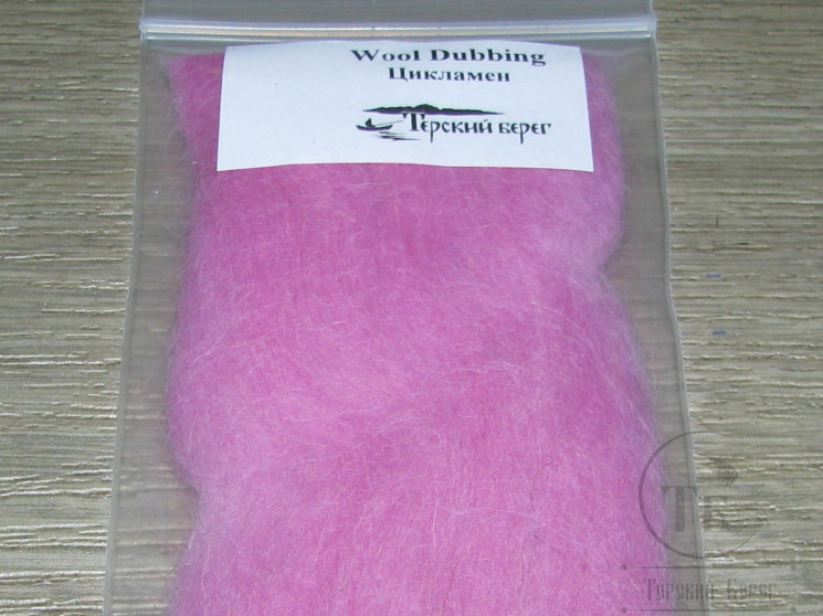 Натуральный даббинг цикламен Wool Dabb Cyclamen