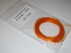 Silicone Thread Fl. Orange D 0,6 mm