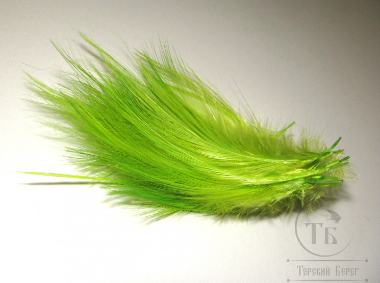 Имитация пера Heron Fine Fibre Fl. Chartreuse 30 fs XSm