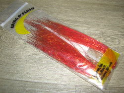Волокна синтетические Wing n ' Flash Red / Gold Hedron / Wapsi 