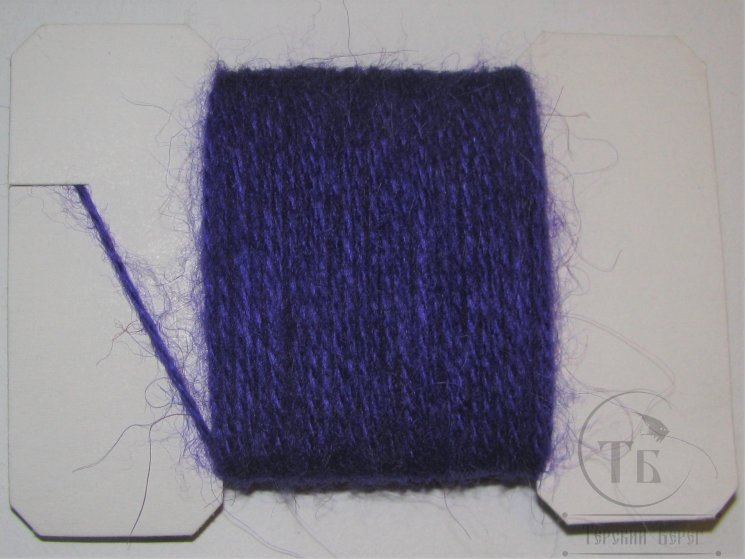 Шерстяная пряжа Goat Yarn Nymph Md 2 ply Purple 10 м.