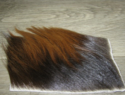 Goatling Tailing козленок грива ( коричневый натурал /  natural brown ) для хвостиков лососёвых мух